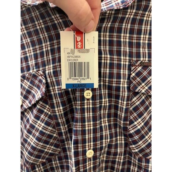 Izod Explorer XL NWT Short Sleeve Shirt - Picture 2 of 3